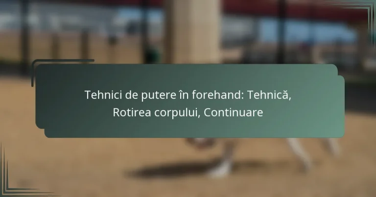 Tehnici de putere în forehand: Tehnică, Rotirea corpului, Continuare